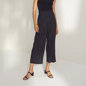 Aritzia Wilfred Faun High Rise Wide Leg Pant